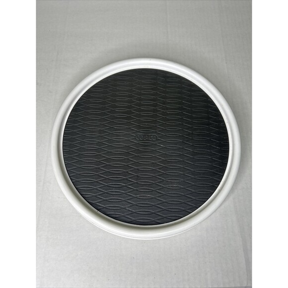 Copco 12 Inch Non Skid Turntable White Lazy Susan - Picture 1 of 10